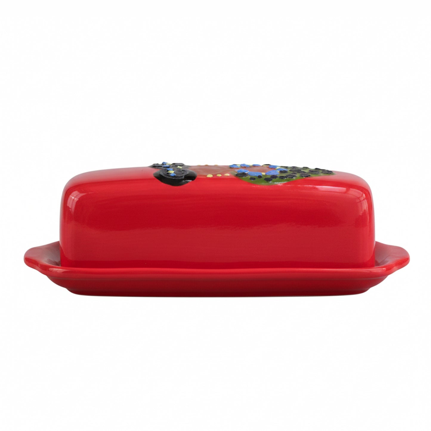 Ella Butter Dish — Hand-Glazed & Signed